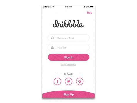 dribble login|dribbble app.